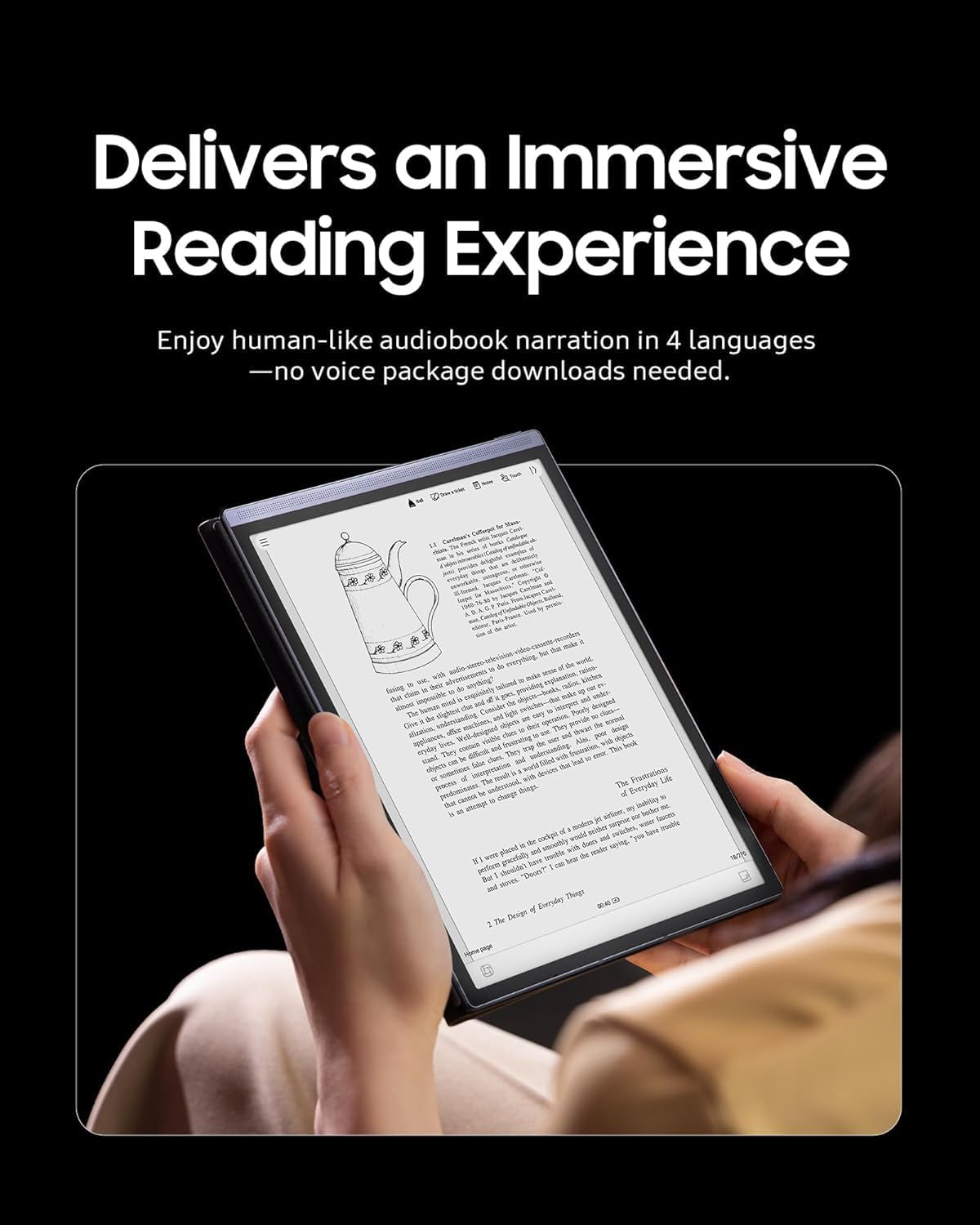AINOTE Air 2 Ink Tablet with Stylus Pen, Voice-to-Text, Language Translation, Android System, Camera, WiFi & Bluetooth for Note Taking & Writing